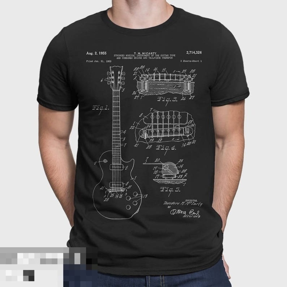 Gibson Les Paul T Shirt Gibson Guitar Tshirt Unisex Tshirt Gift